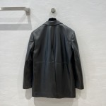 Bottega Veneta Sheepskin Premium Set Leather Suit